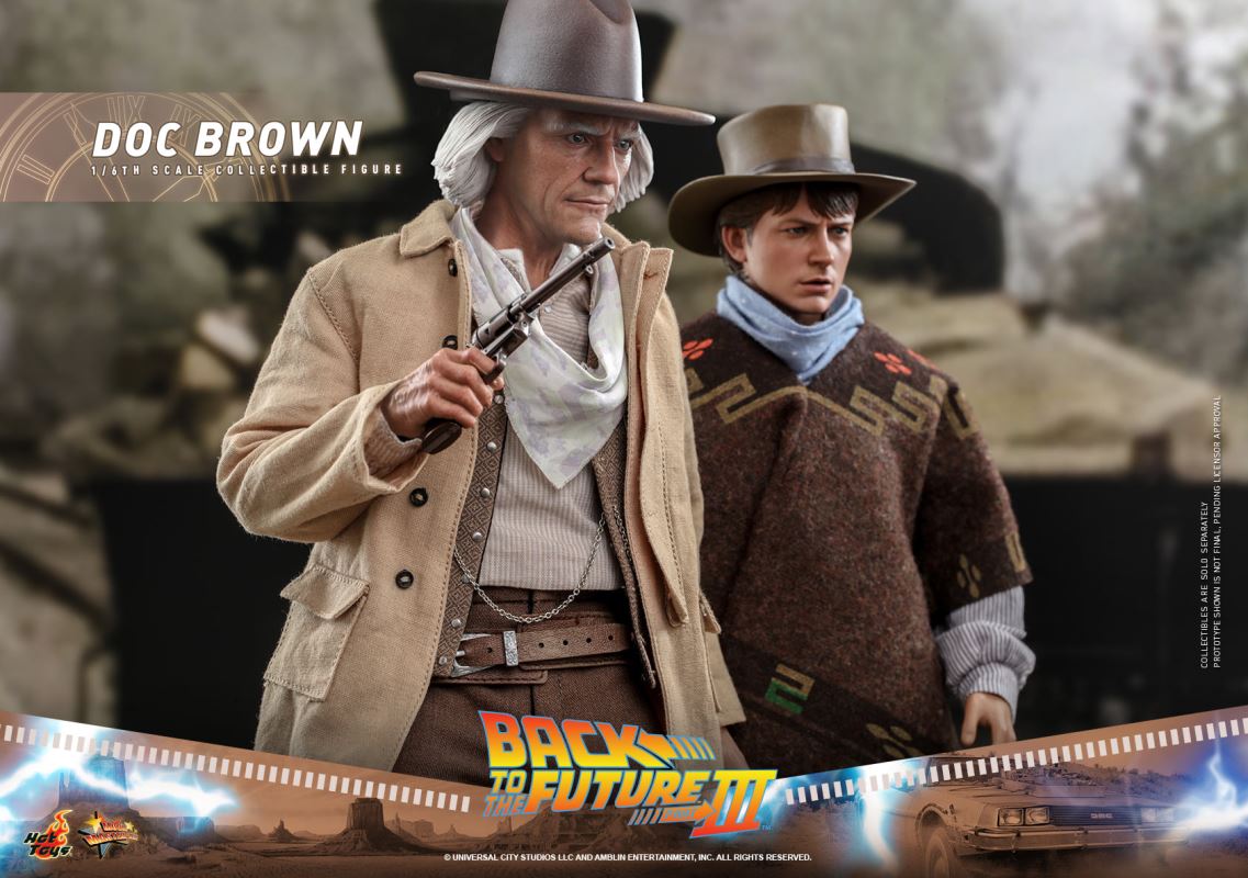 Back to the Future 3 Doc Brown 1/6