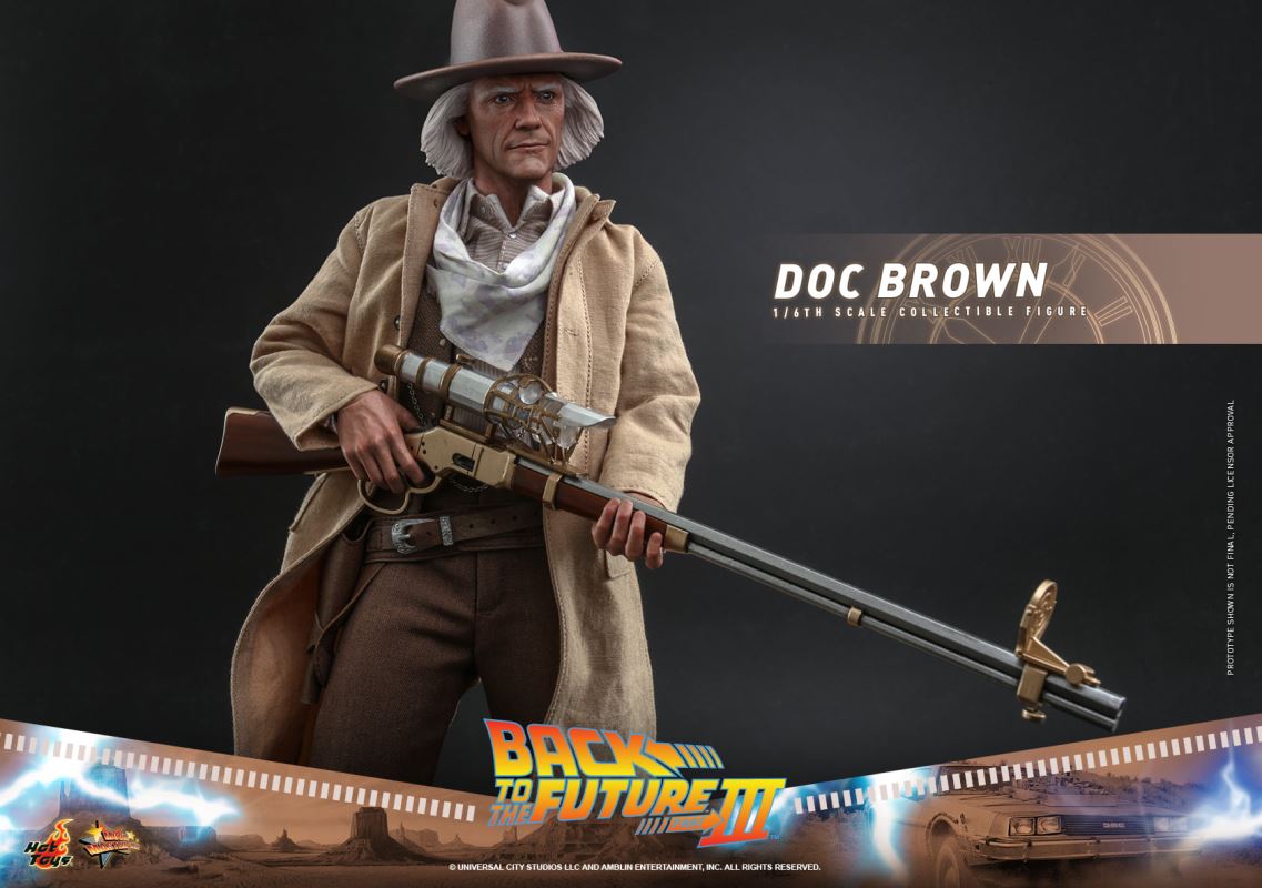 Back to the Future 3 Doc Brown 1/6