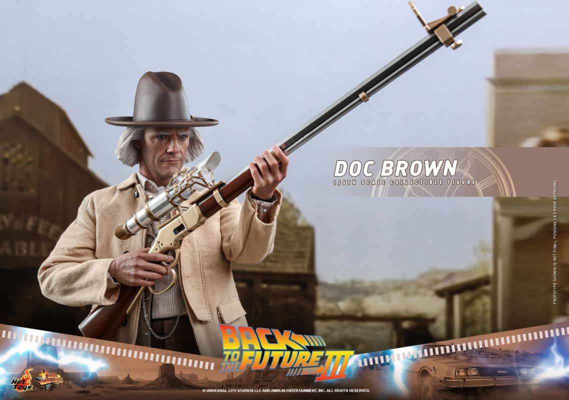 Back to the Future 3 Doc Brown 1/6