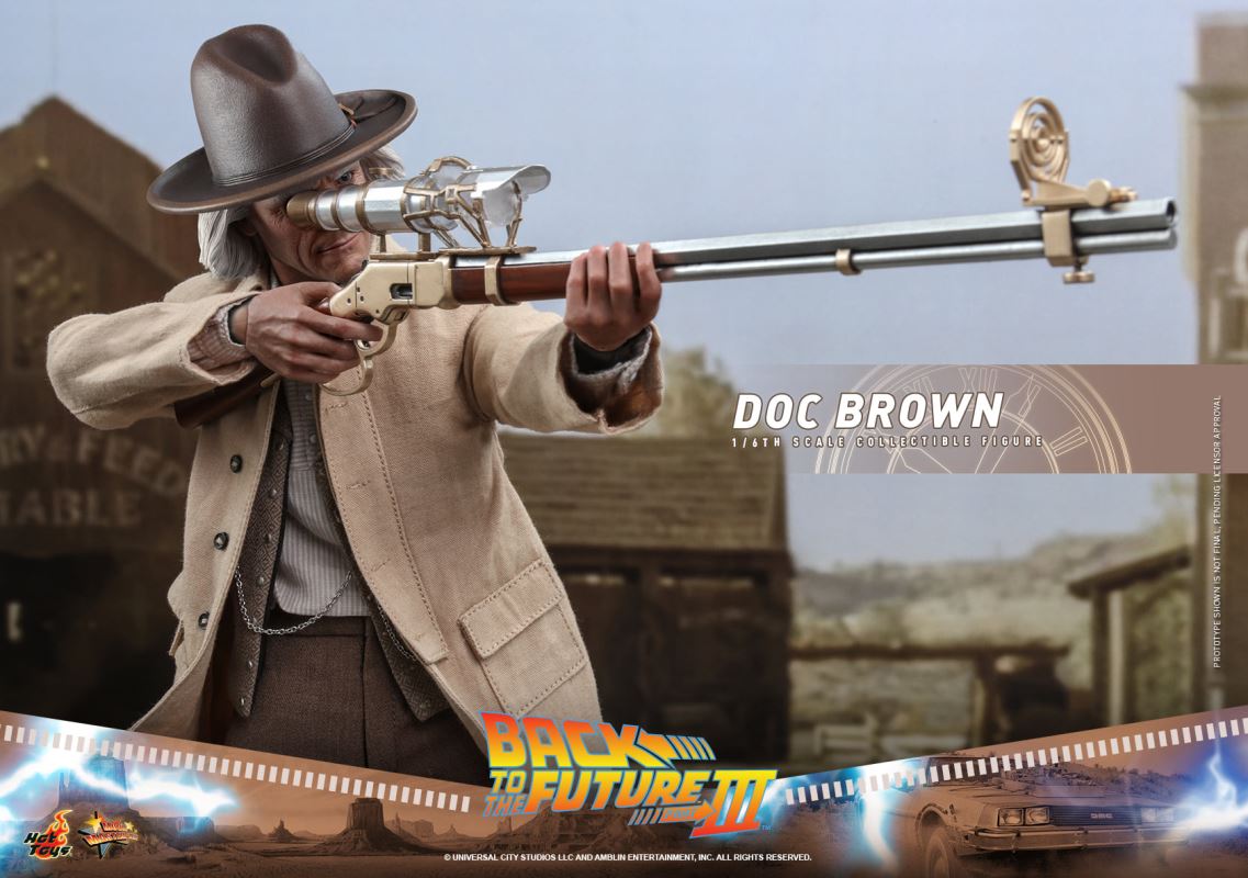 Back to the Future 3 Doc Brown 1/6