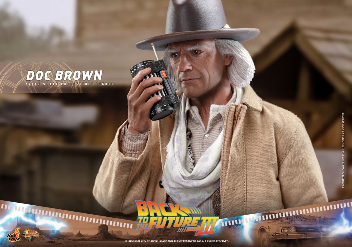 Back to the Future 3 Doc Brown 1/6