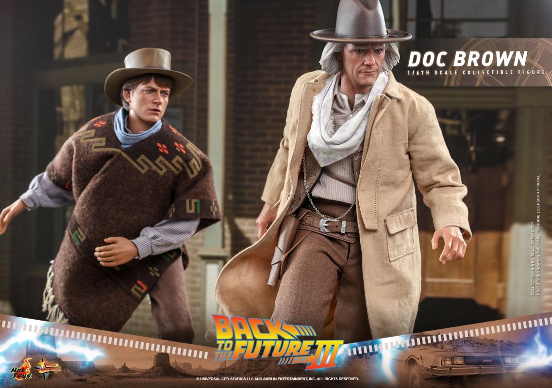 Back to the Future 3 Doc Brown 1/6