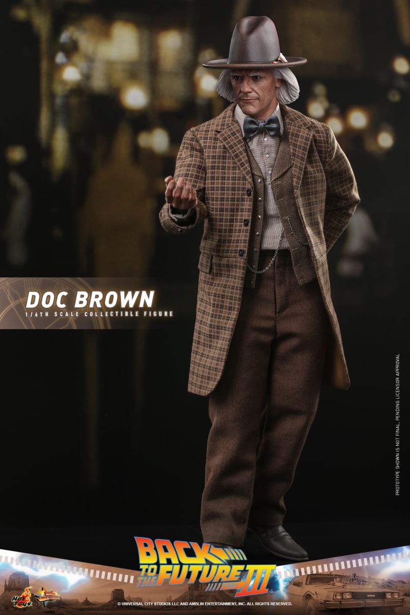 Back to the Future 3 Doc Brown 1/6