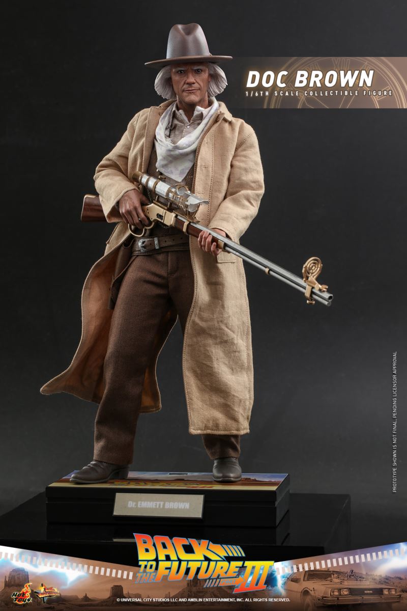 Back to the Future 3 Doc Brown 1/6