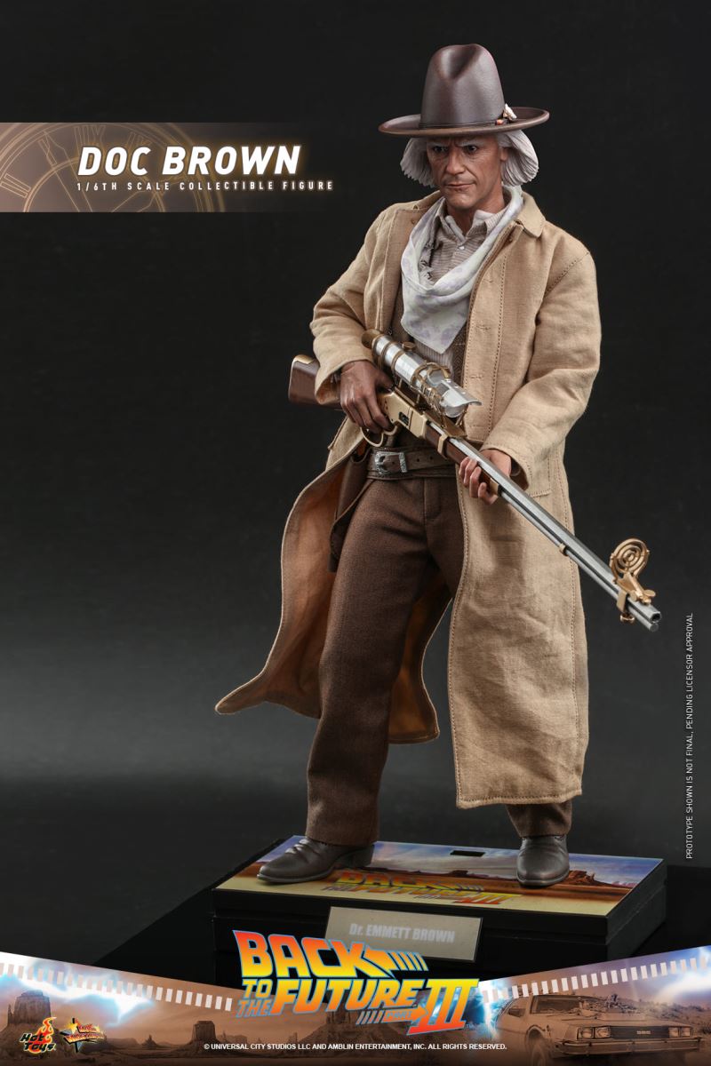 Back to the Future 3 Doc Brown 1/6