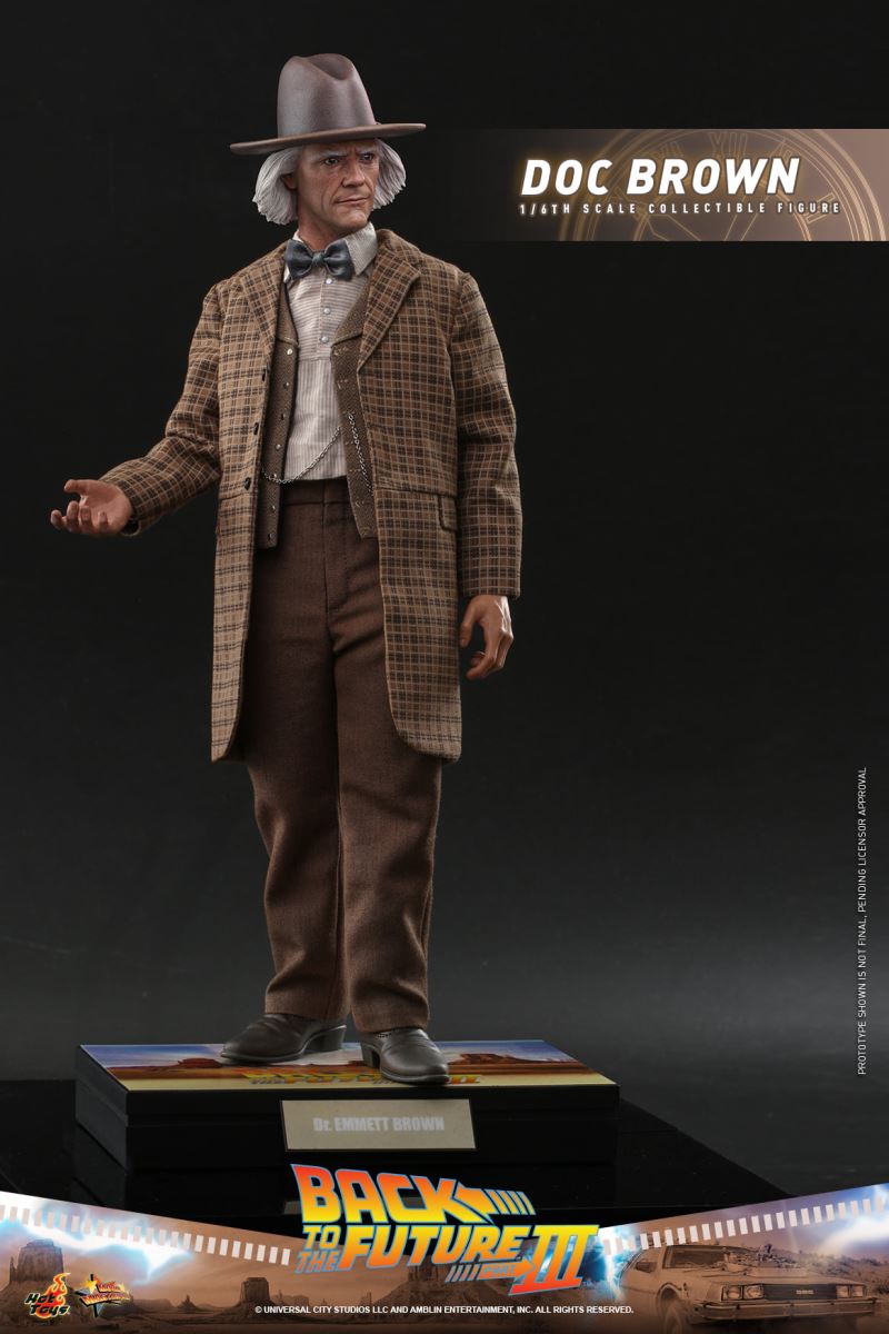 Back to the Future 3 Doc Brown 1/6