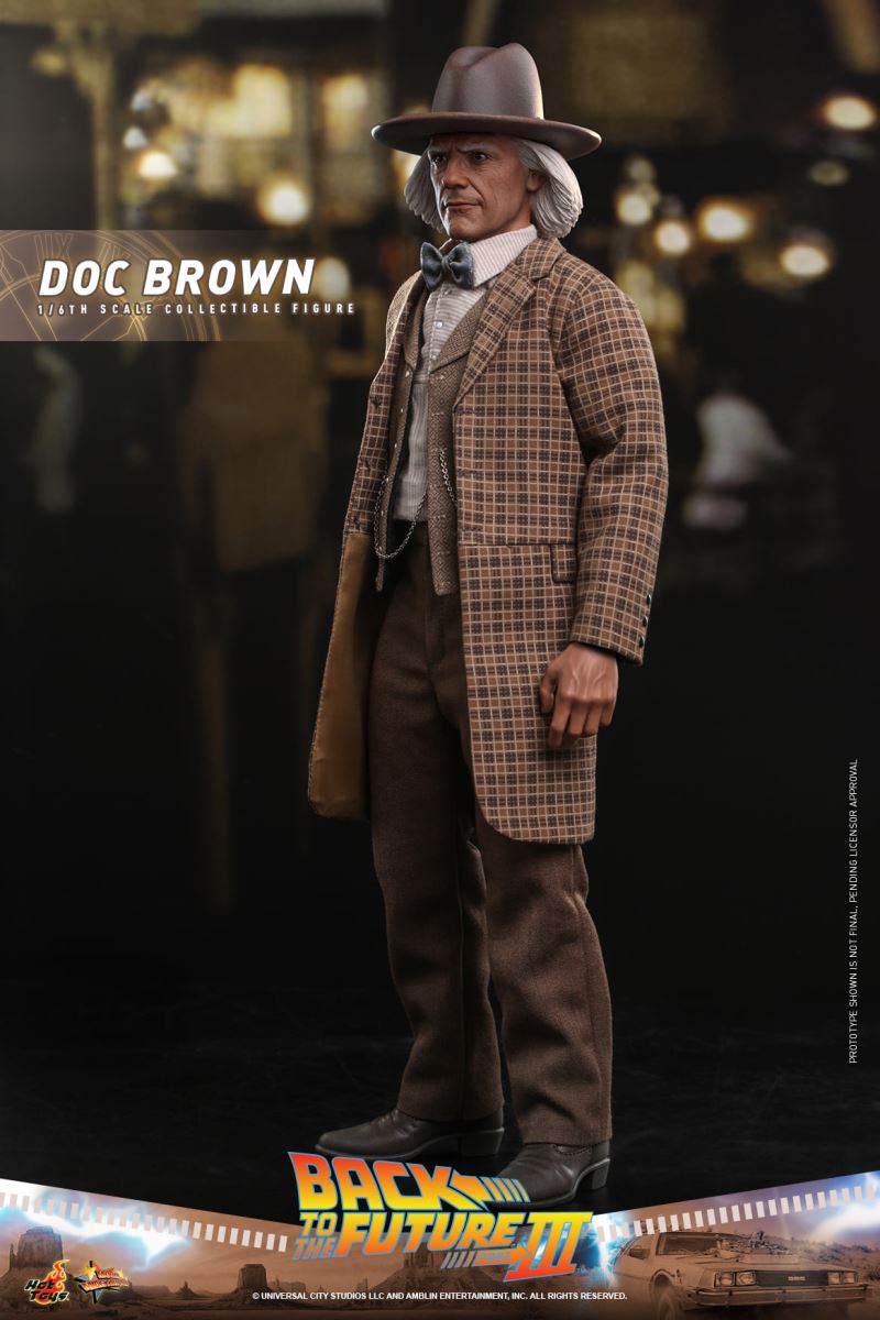 Back to the Future 3 Doc Brown 1/6