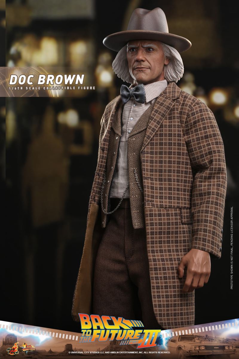 Back to the Future 3 Doc Brown 1/6