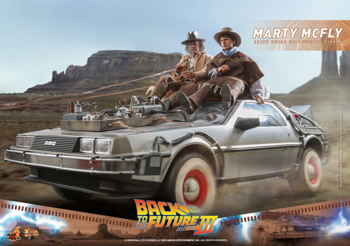 Back to the Future 3 Marty Mcfly 1/6
