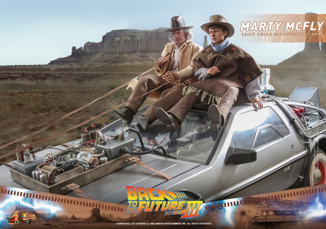 Back to the Future 3 Marty Mcfly 1/6