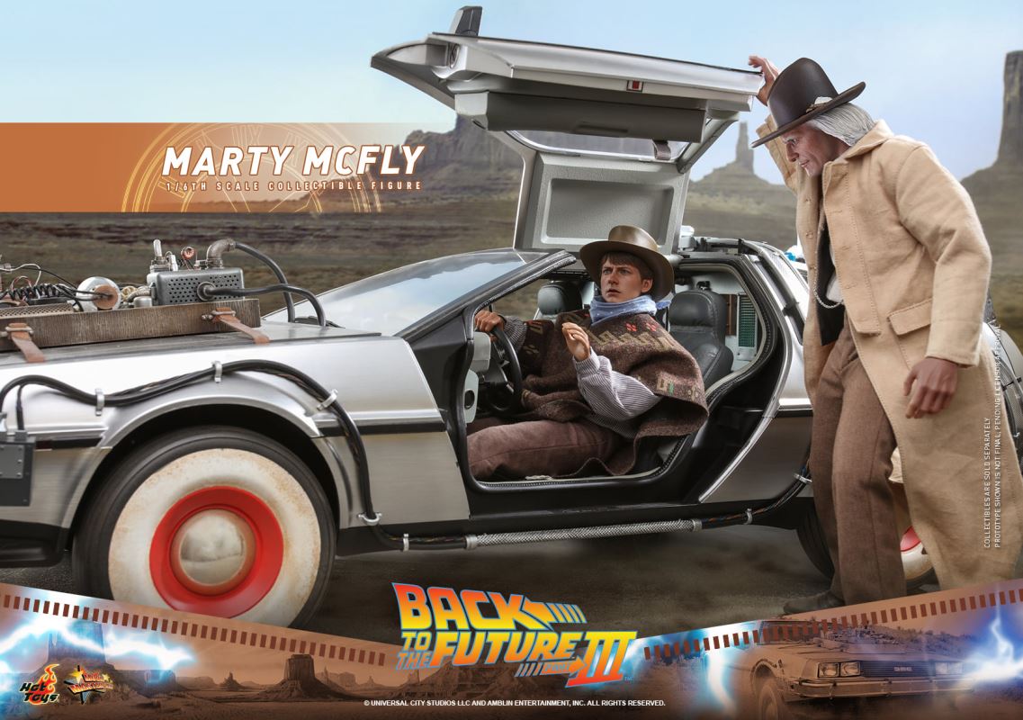 Back to the Future 3 Marty Mcfly 1/6