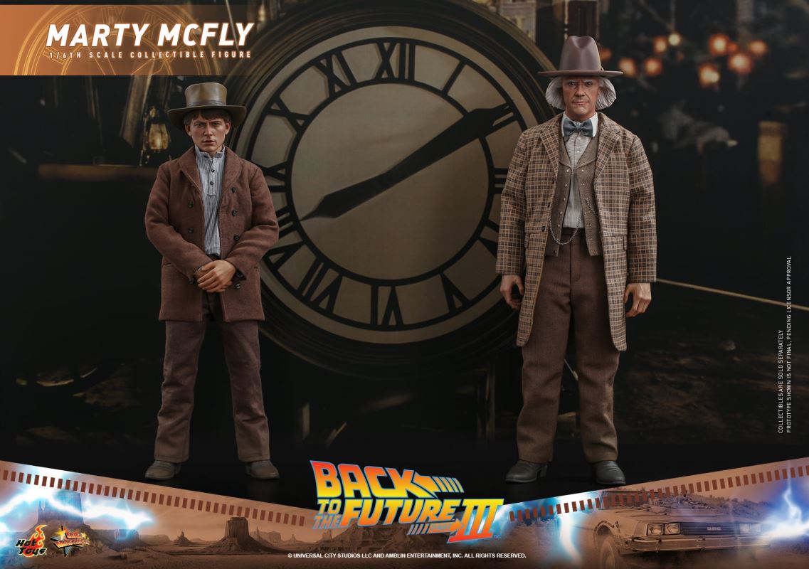 Back to the Future 3 Marty Mcfly 1/6