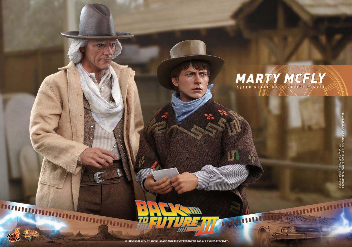 Back to the Future 3 Marty Mcfly 1/6