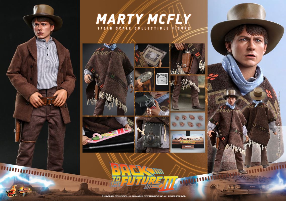 Back to the Future 3 Marty Mcfly 1/6
