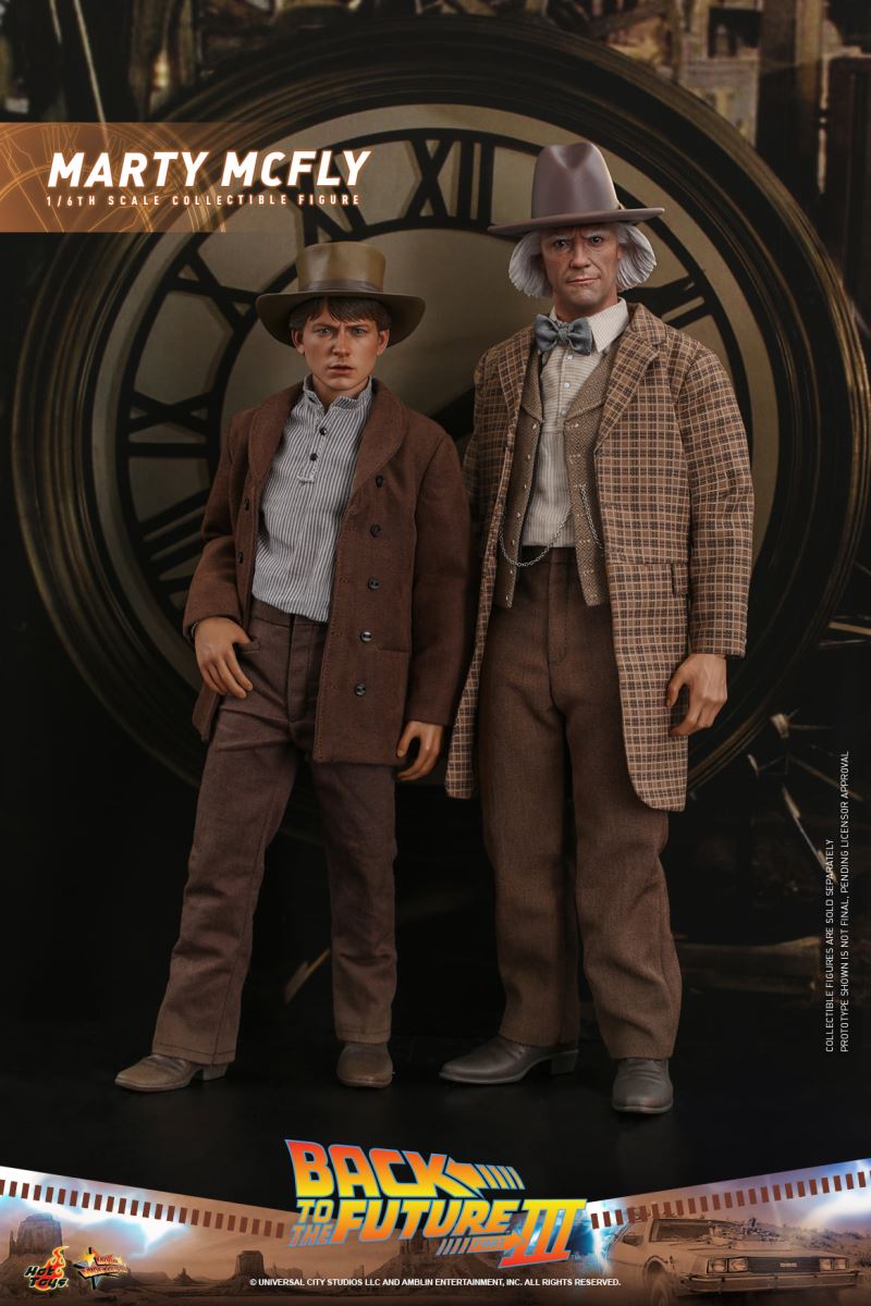 Back to the Future 3 Marty Mcfly 1/6