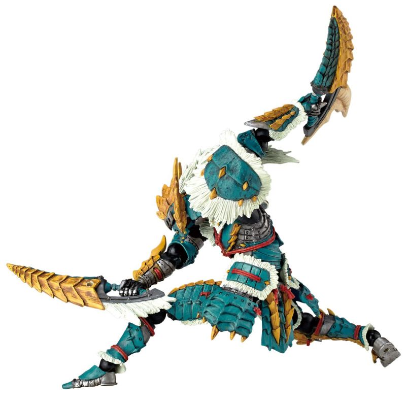 Revoltech Yamaguchi Hunter Male Swordman Thunder Wolf Dragon Equipment
