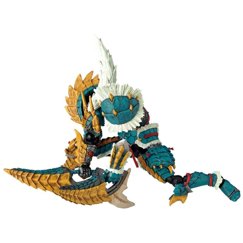 Revoltech Yamaguchi Hunter Male Swordman Thunder Wolf Dragon Equipment