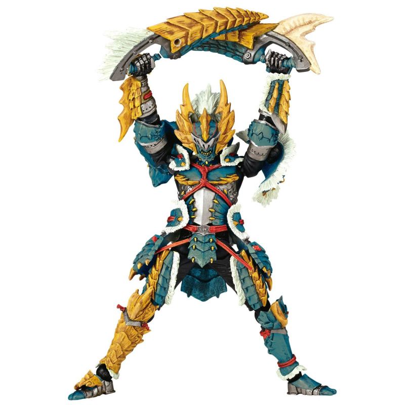 Revoltech Yamaguchi Hunter Male Swordman Thunder Wolf Dragon Equipment