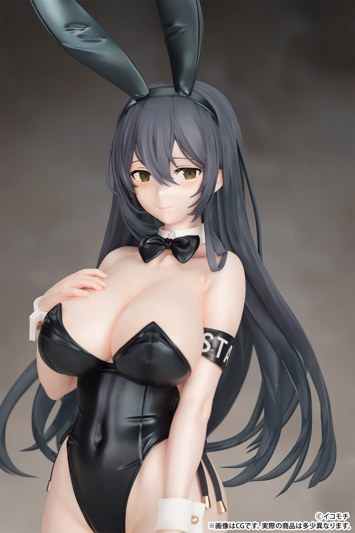 Kuro Bunny Kouhai-chan (Mask ver. & Real Face ver.) illustrated by Ikomochi 1/7