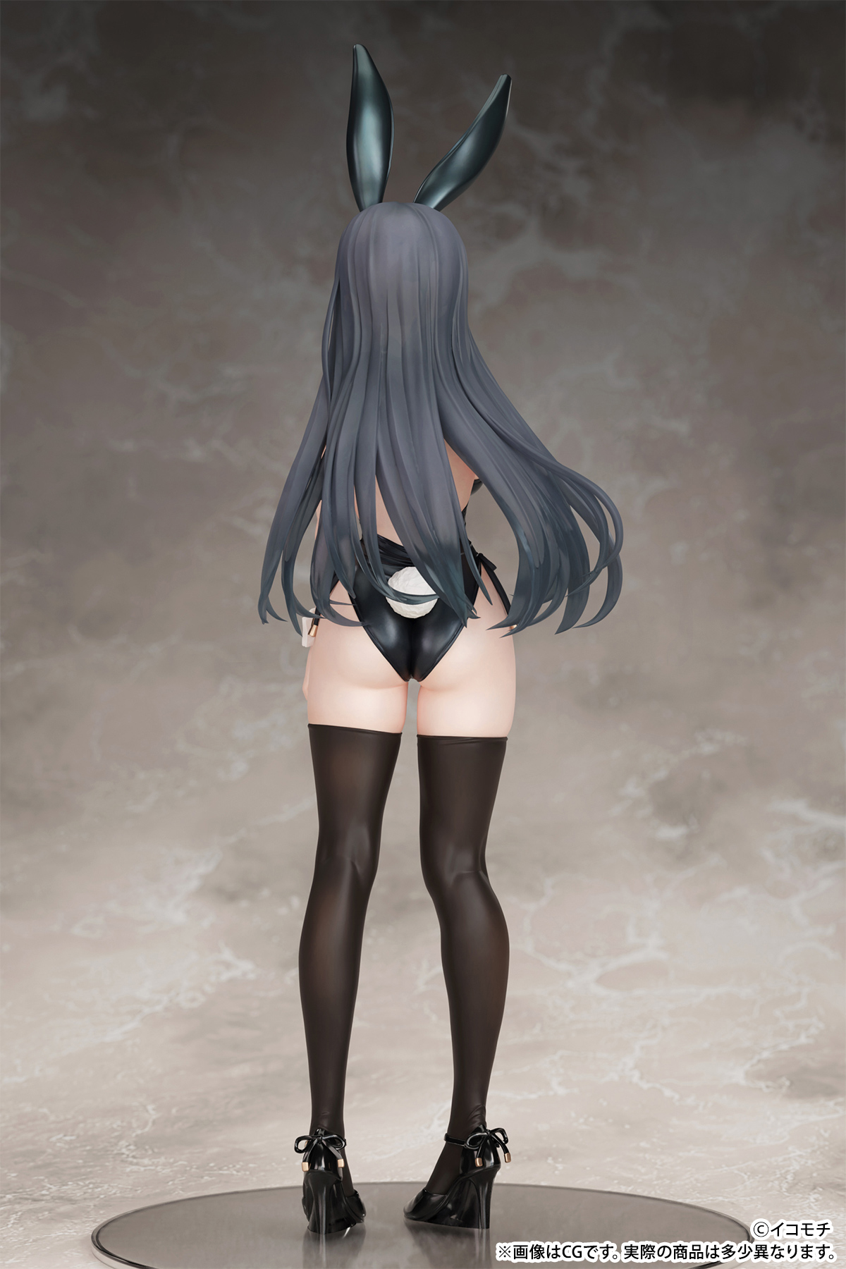Kuro Bunny Kouhai-chan (Mask ver. & Real Face ver.) illustrated by Ikomochi 1/7