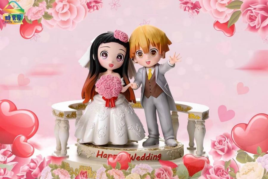 Zenitsu & Nezuko - Demon Slayer