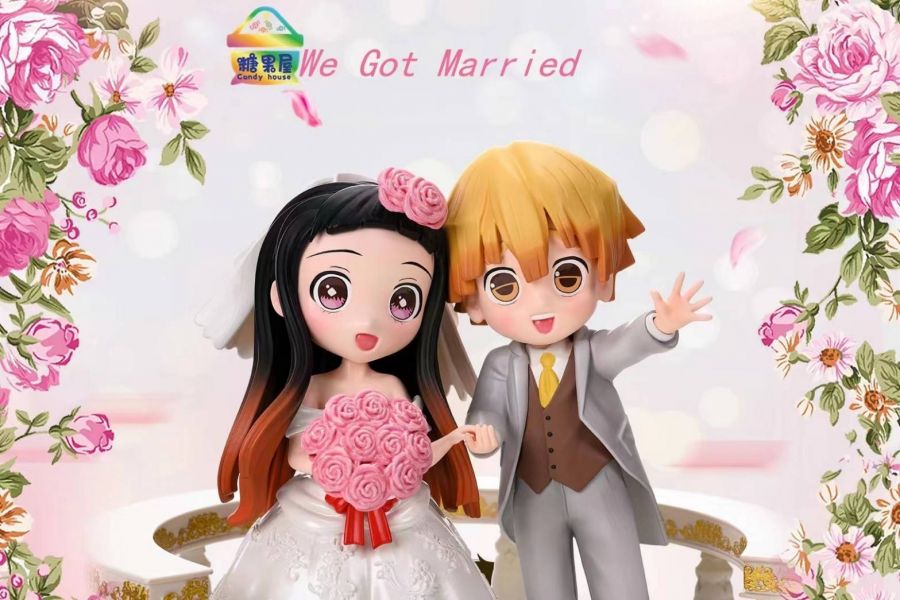 Zenitsu & Nezuko - Demon Slayer