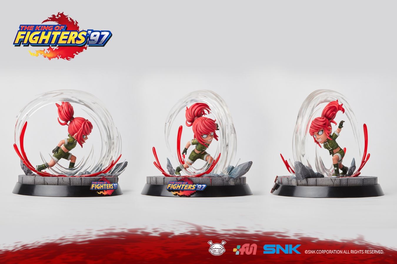 The King of Fighters '97 Leona vs Iori Yagami