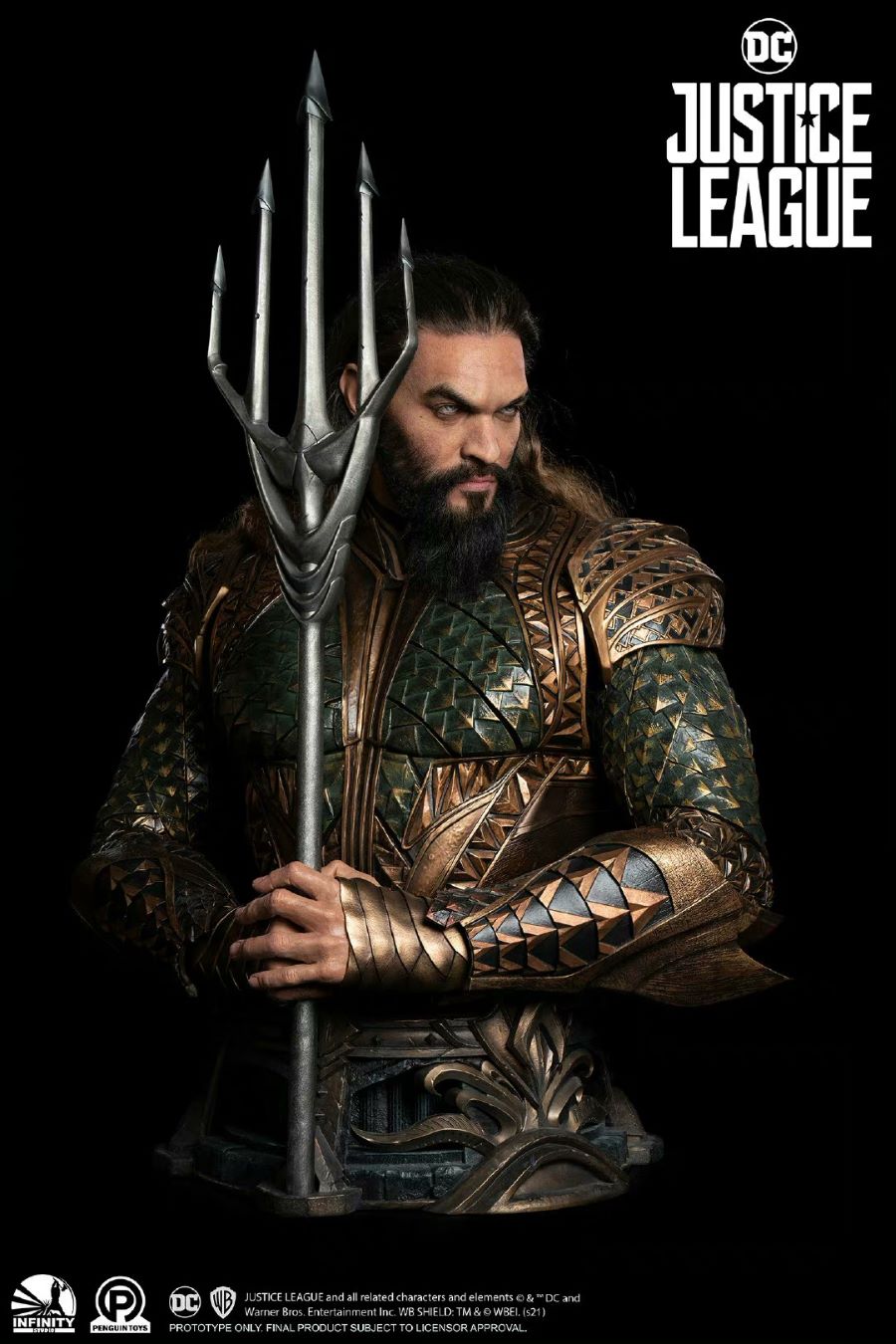Aquaman Silicone Bust 1/1