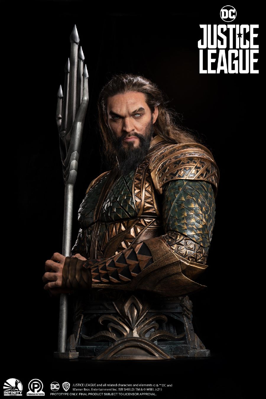 Aquaman Silicone Bust 1/1