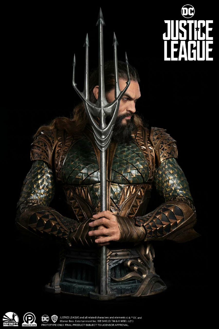 Aquaman Silicone Bust 1/1