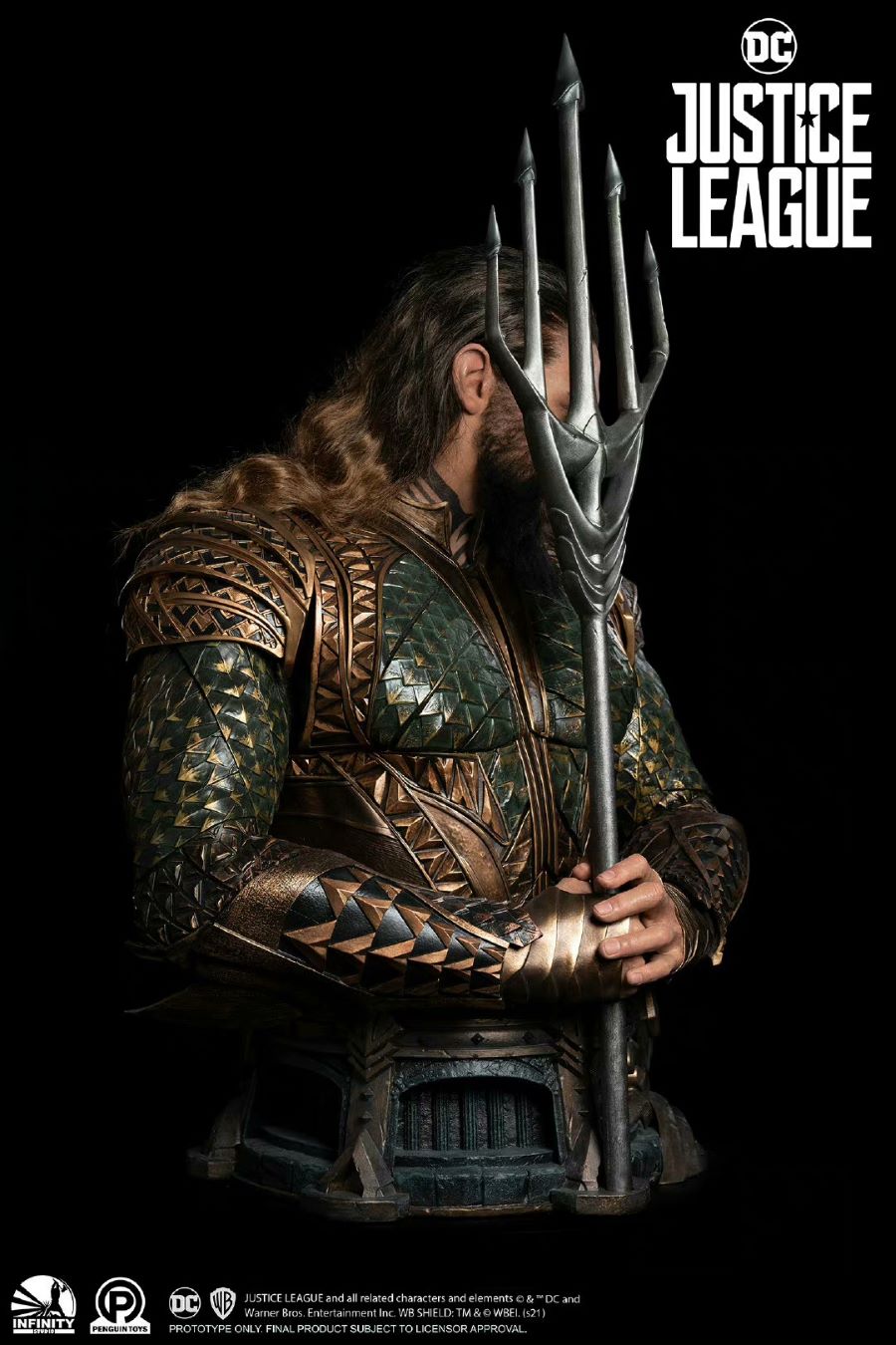 Aquaman Silicone Bust 1/1