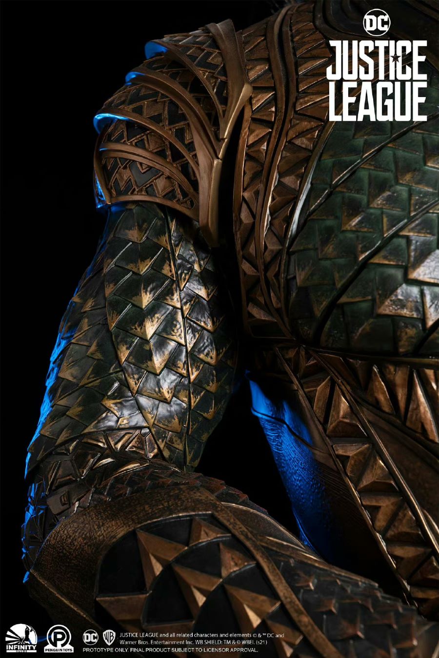 Aquaman Silicone Bust 1/1