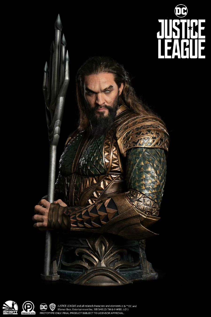 Aquaman Silicone Bust 1/1