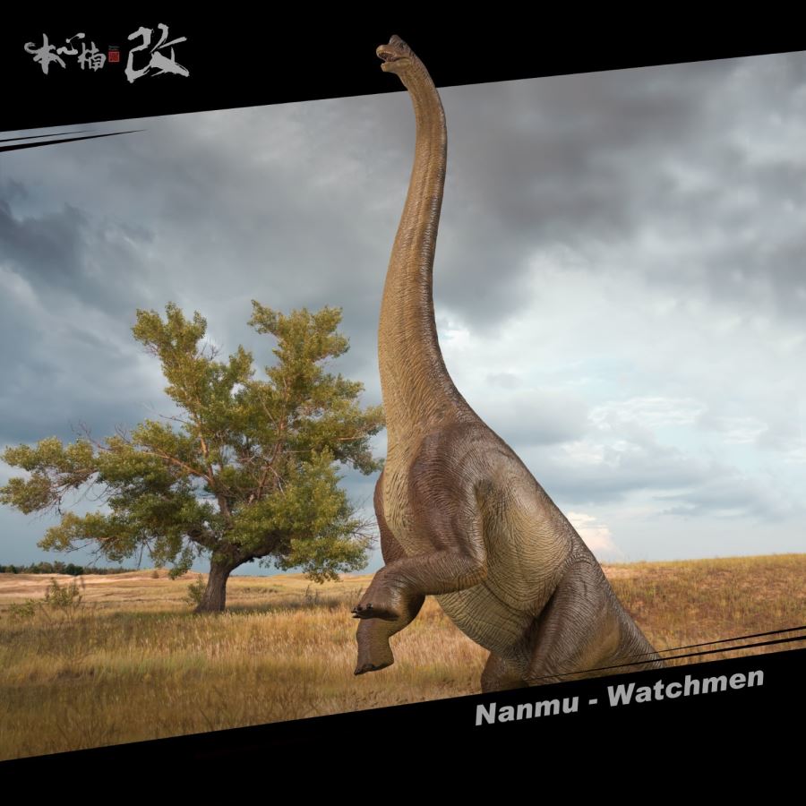 Jurassic Series Brachiosaurus Watchmen 1/35