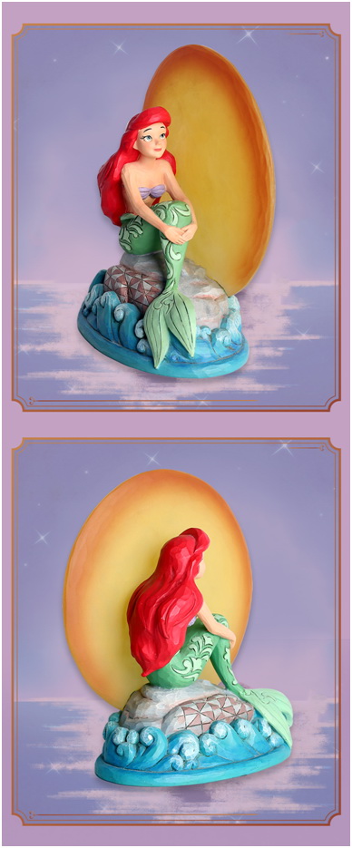 Ariel under the moonlight