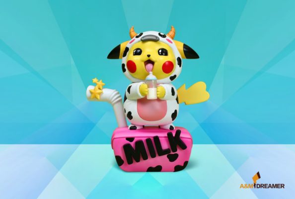 Pikachu x Cow