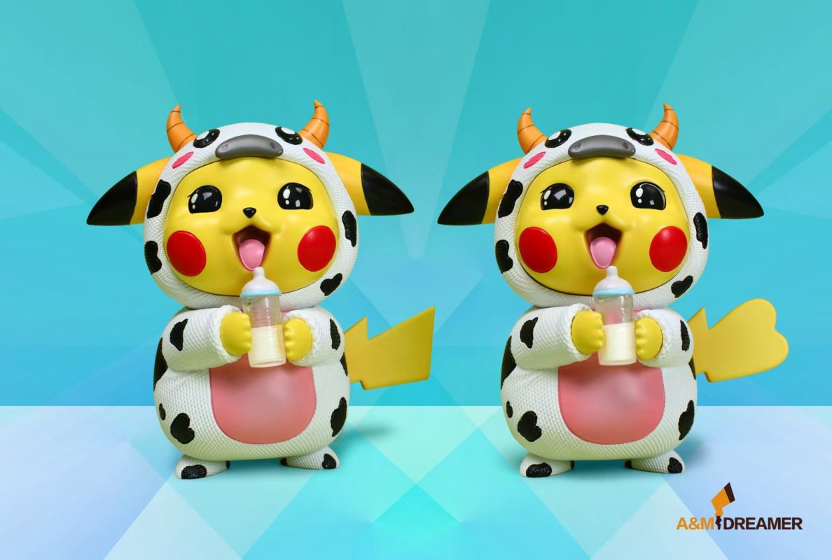 Pikachu x Cow