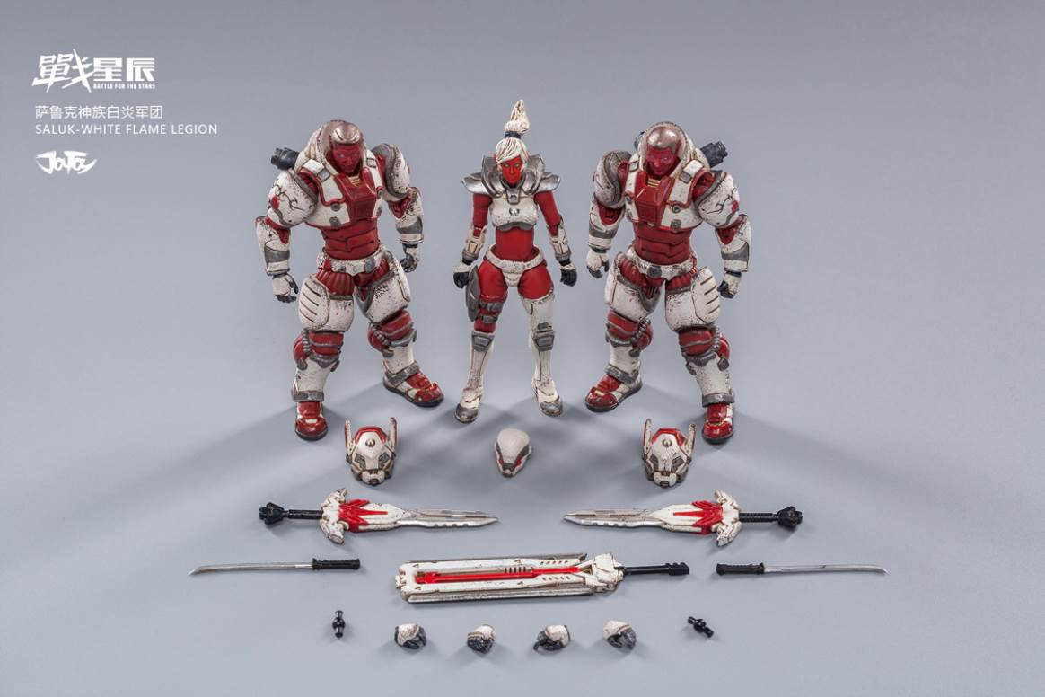 Battle Star 1/18 Series Saruk Protoss White Flame Legion