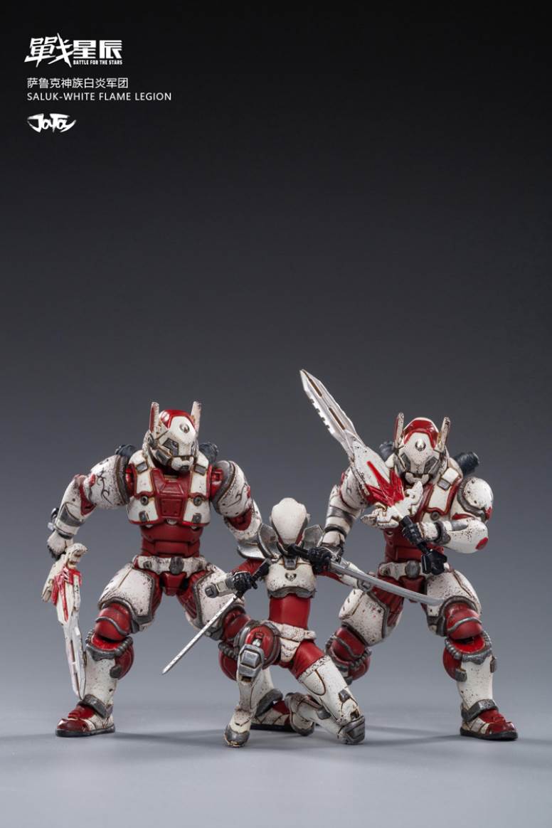 Battle Star 1/18 Series Saruk Protoss White Flame Legion