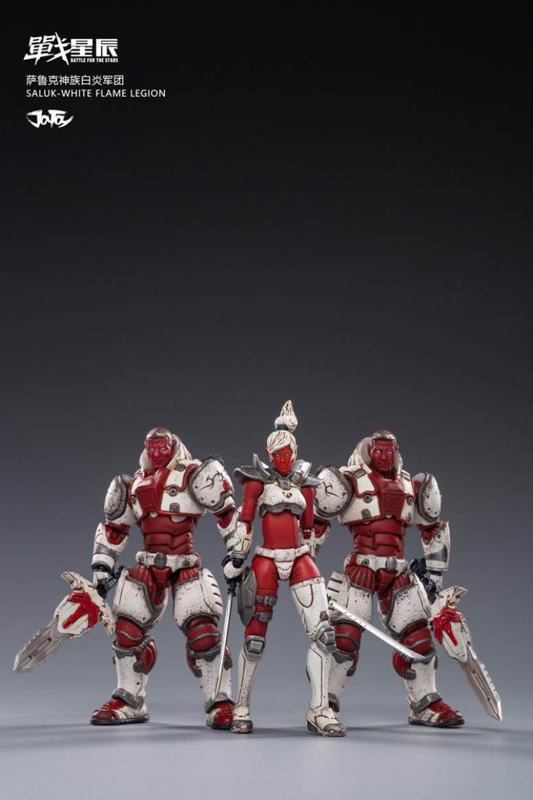 Battle Star 1/18 Series Saruk Protoss White Flame Legion