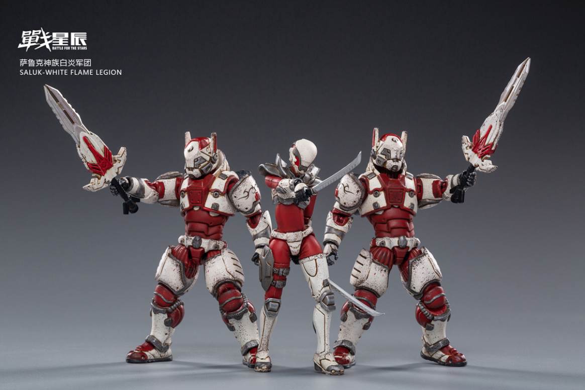 Battle Star 1/18 Series Saruk Protoss White Flame Legion