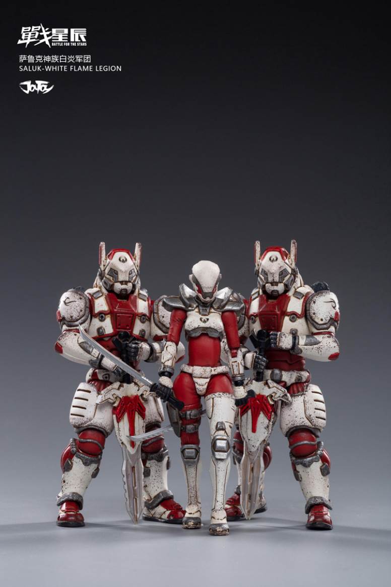 Battle Star 1/18 Series Saruk Protoss White Flame Legion