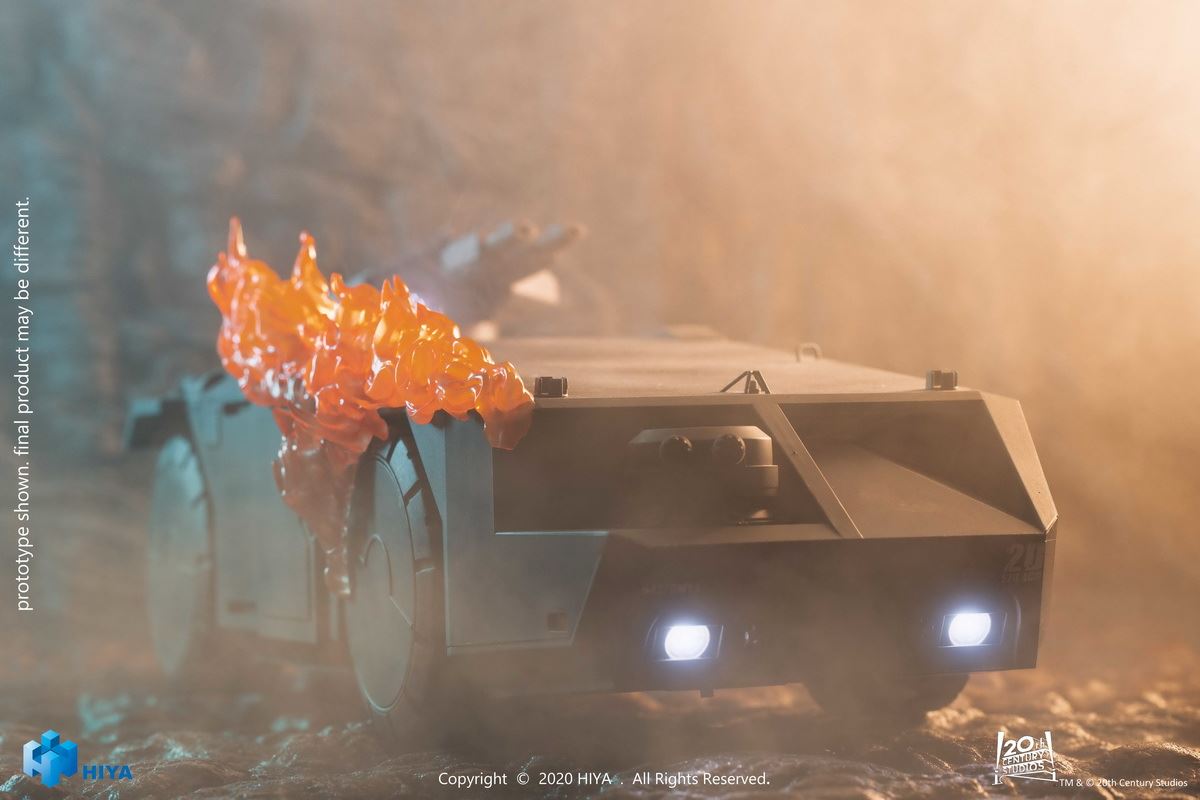 Extreme Mini Series 1/18 Alien Colonial Marines Burning APC Armored Personnel Carrier