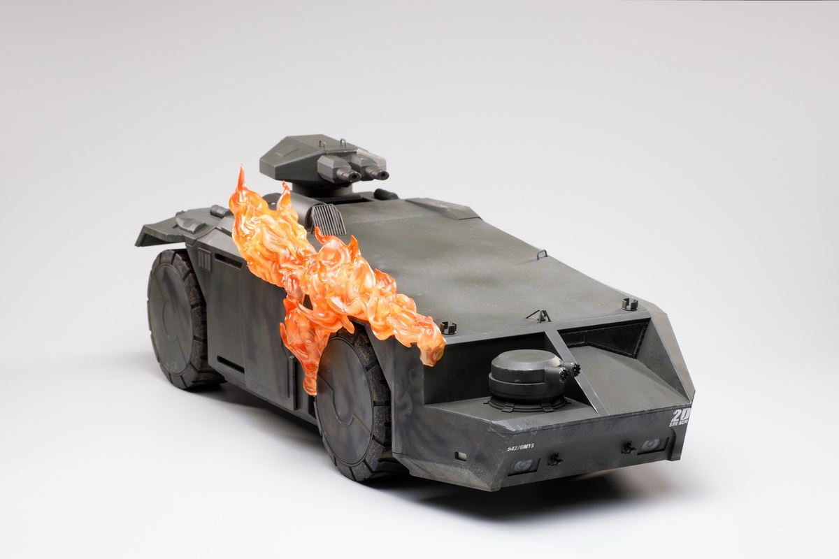 Extreme Mini Series 1/18 Alien Colonial Marines Burning APC Armored Personnel Carrier