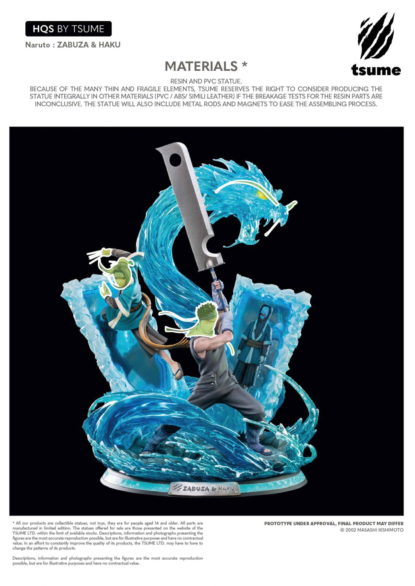 Naruto - Zabuza and Haku HQS 1/8