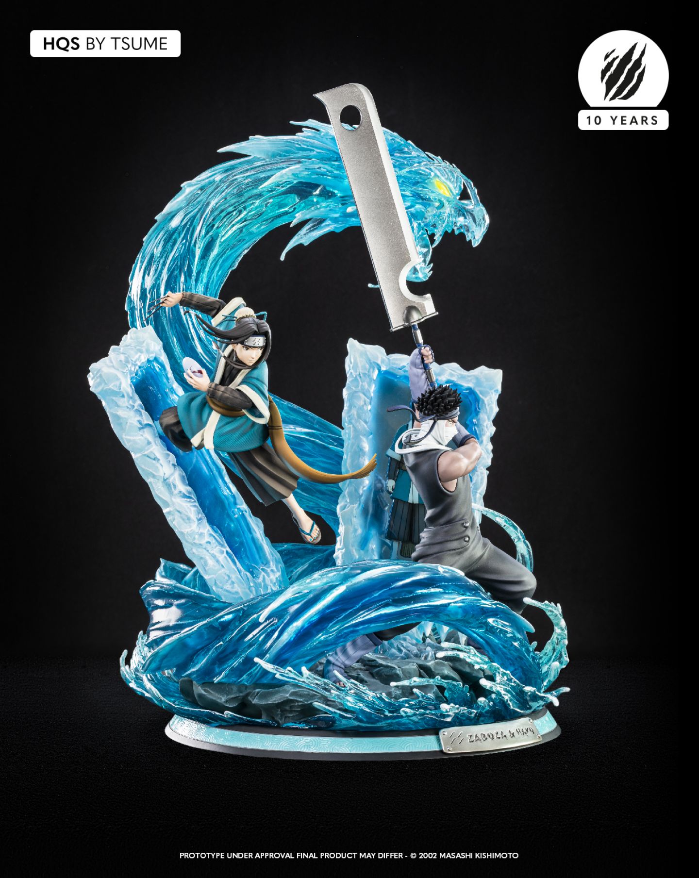 Naruto - Zabuza and Haku HQS 1/8