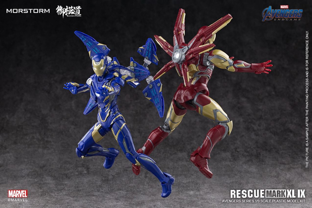 Avengers 1/9 Assembled Series Rescue Armor MK49 Pepper