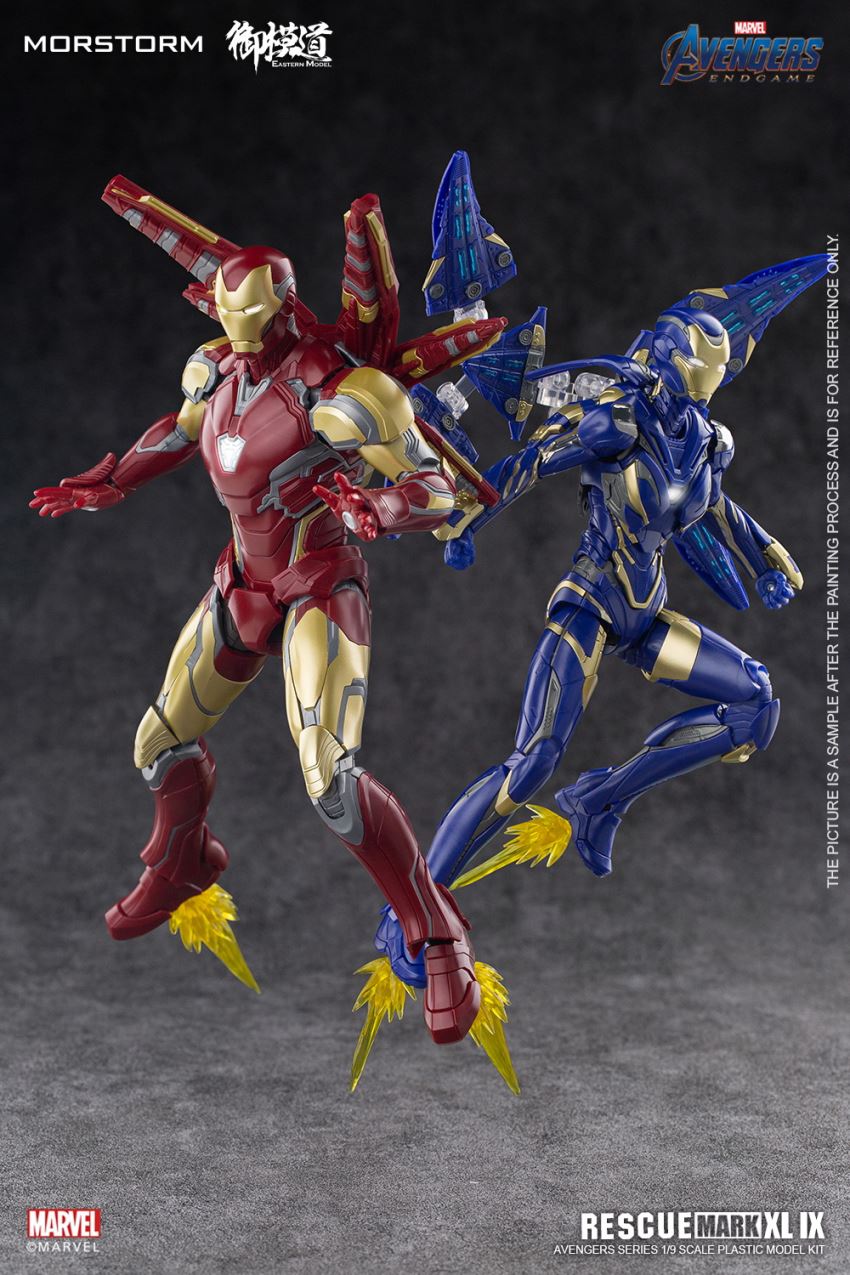 Avengers 1/9 Assembled Series Rescue Armor MK49 Pepper