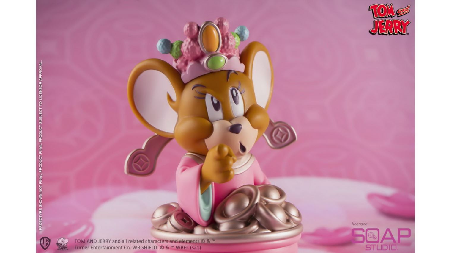 Cat and Mouse-Fortuna Jerry (Pink Version)