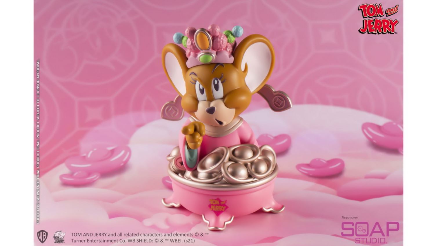 Cat and Mouse-Fortuna Jerry (Pink Version)